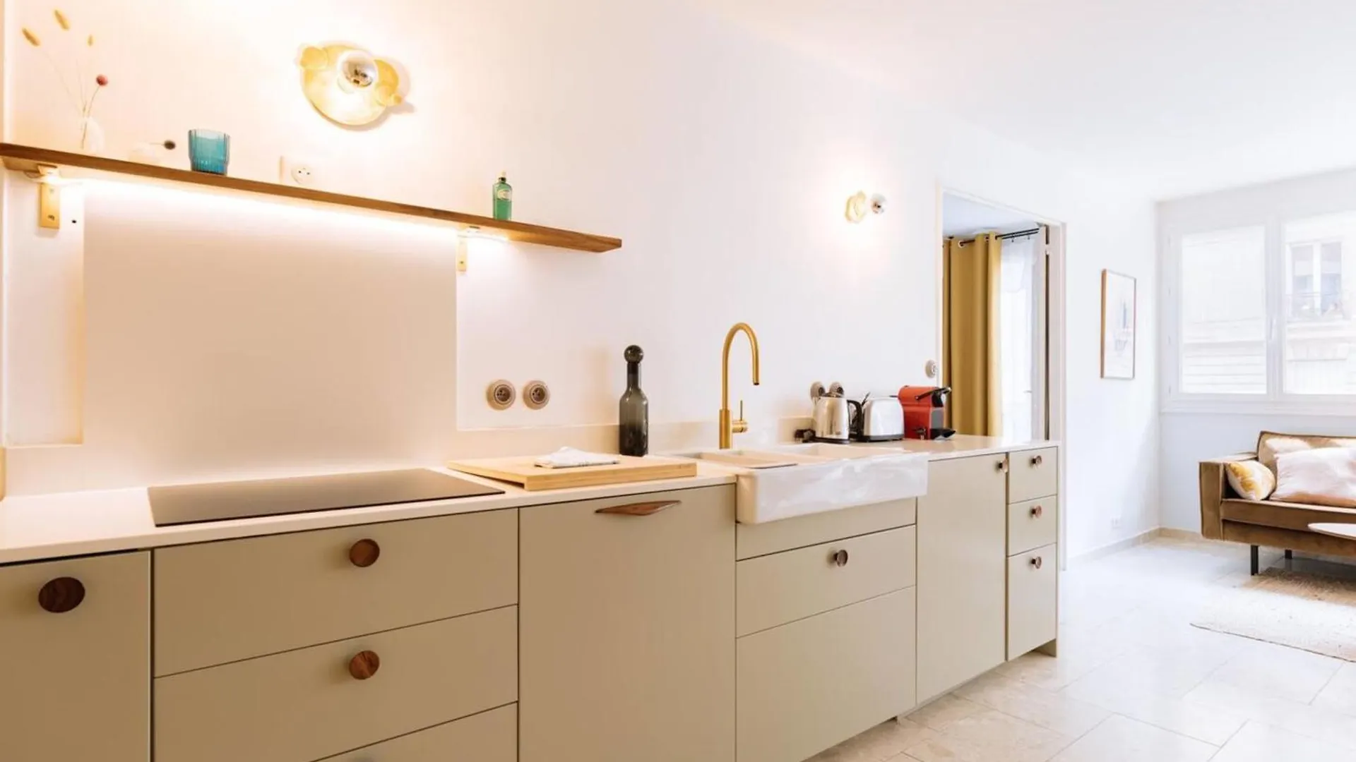 Flexliving - Beautiful 3-Room Apartment With Living Room - 18Th Paris